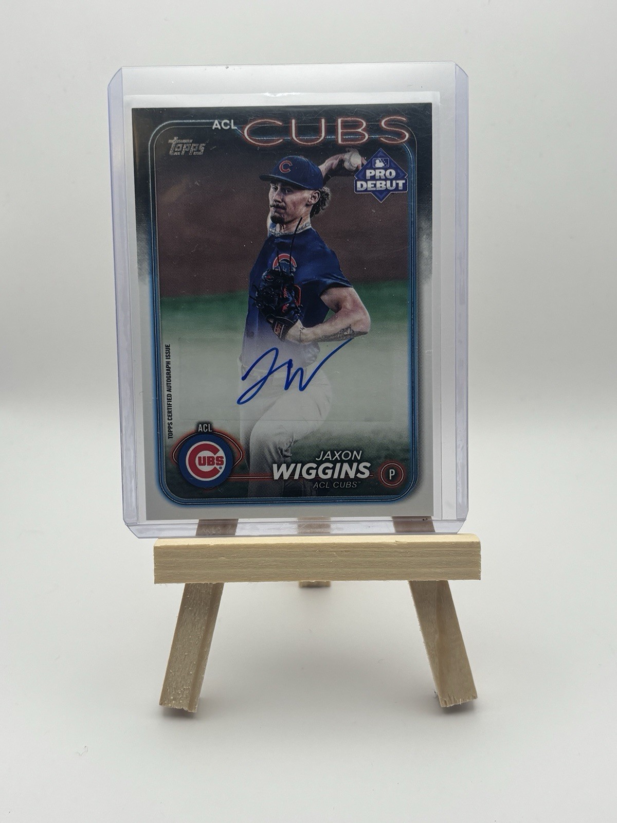 2024 Topps Pro Debut - Jaxon Wiggins #PD-90 Autographs (AU, RC)