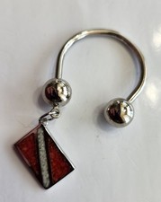 SCUBA DIVING - Dive Flag Keychain