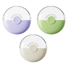 Removable Dentures Box Multi Purpose Retainer Case Compact Storage Container for