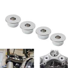 Handlebar Riser Bushings Mounts For Harley Softail Dyna Sportster 883 1200