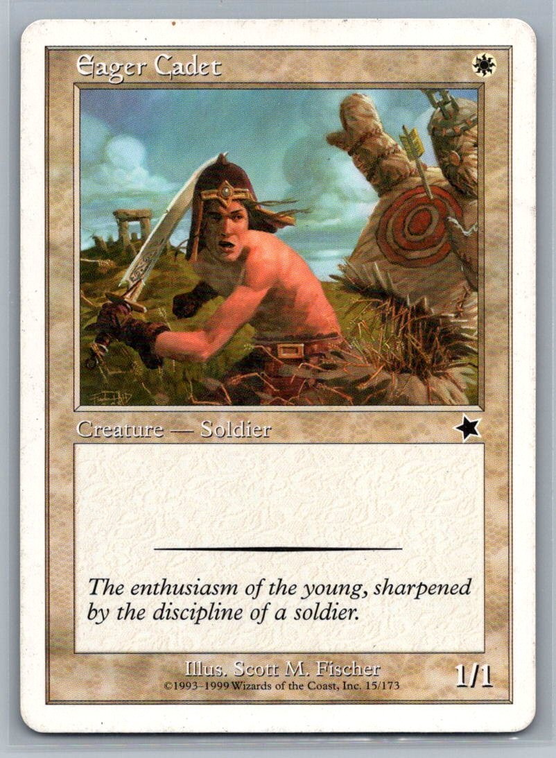 Eager Cadet, 015/173, Starter 1999, Common, MTG Game