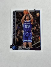 Cedric Coward 2025-26 Topps Basketball Rookie Card # 211 Memphis Grizzlies RC