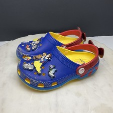 Crocs Disney Snow White Classic Clogs Girls Youth Size 1 Limited Edition Shoes