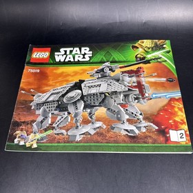Lego Star Wars Episode 2 Instruction for Set 75019 AT-TE very good 2013