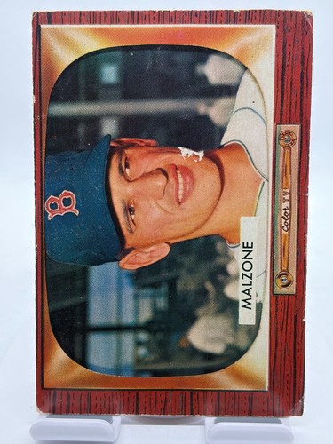 Frank Malzone #302 1955 Bowman card