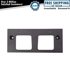 Front License Plate Bracket Black Fits 2016-2018 Nissan Altima