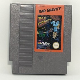Nintendo NES The Adventures of Rad Gravity PAL-A (UKV) Video Game CIB [VGC]