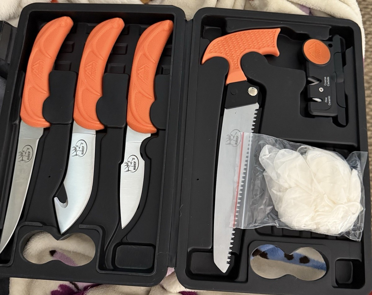 Outdoor Edge RMEF EDITION Knife Set | eBay