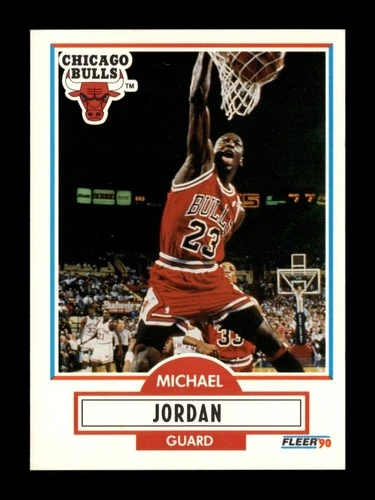 1990 FLEER #26 MICHAEL JORDAN BULLS