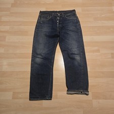 VTG 60s Big E Levi s 501 Selvedge Denim Jeans 32x29 Made In USA Dark Wash V