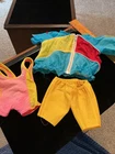 Vintage Lot Of 3 CPK Clothes Coleco  Mattel Cabbage Patch Baby Doll Clothes