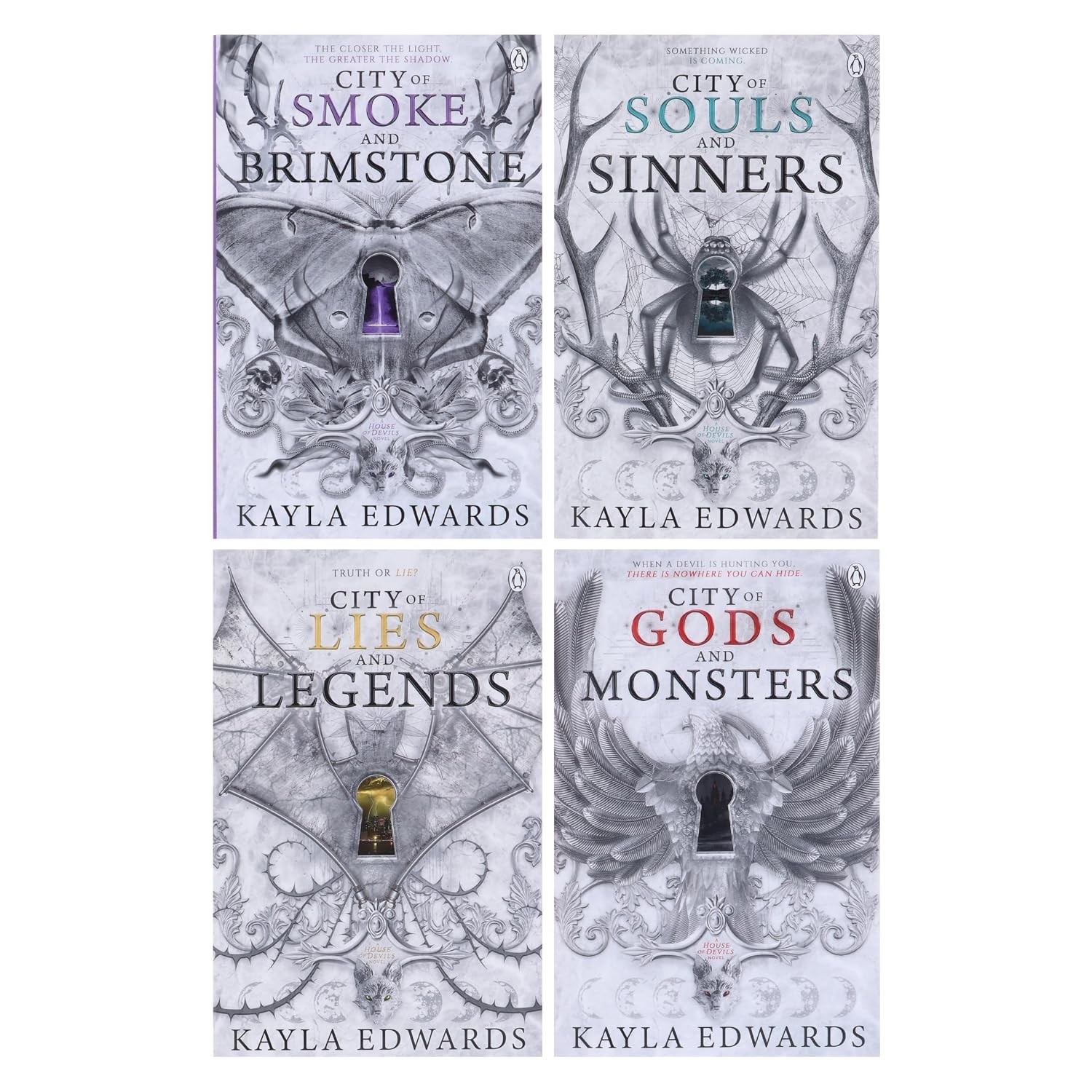 House of Devils Series by Kayla Edwards 4 Books Collection Set, Paperback NEW