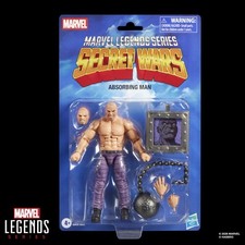 Marvel Legends Series Secret Wars Absorbing Man, Retro Comics Collectible 6 Inch