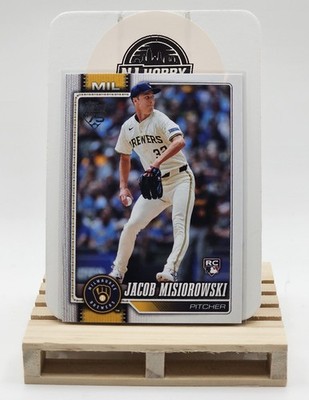 2026 Topps Series 1 Jacob Misiorowski Milwaukee Brewers Rookie #10