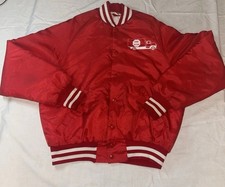 Vintage Don Alleson ONE STOPVarsity Jacket Made in USA โ Retro Graphics Size M