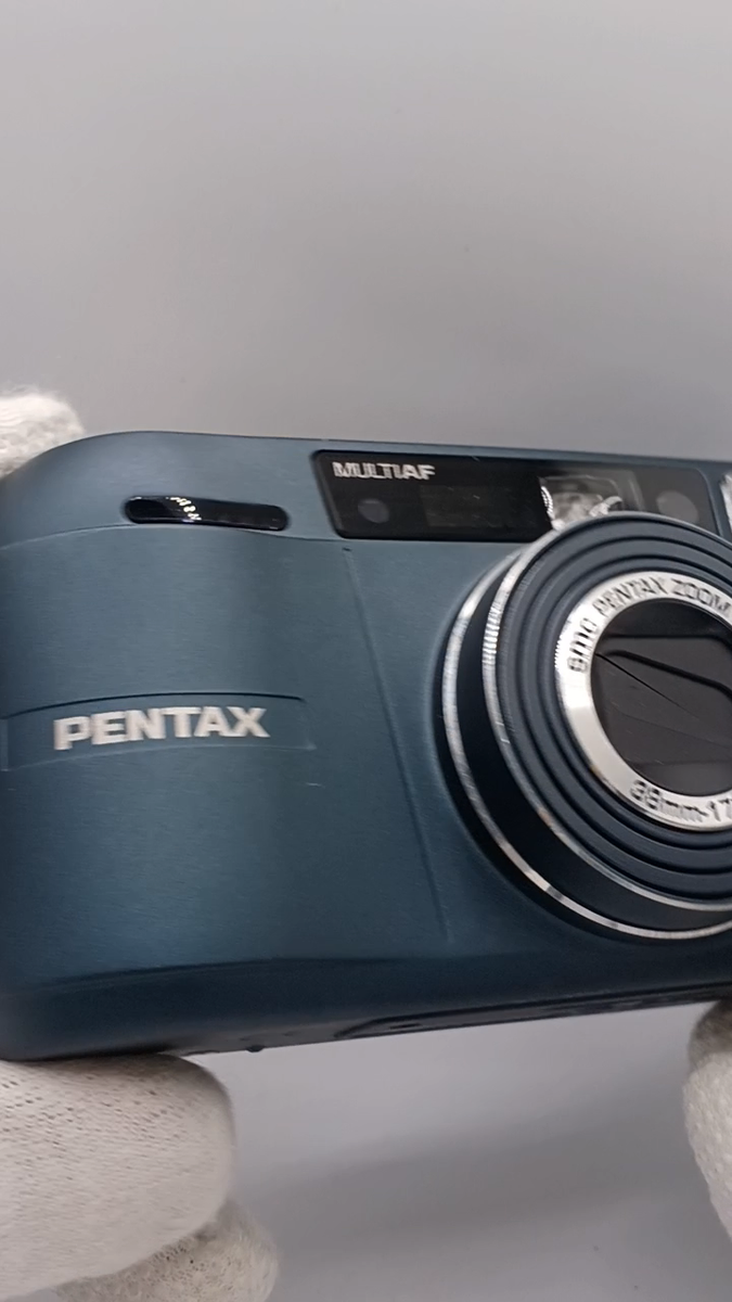 🎦👀✨MINT✨ Pentax Espio 170SL Indigo Blue 35mm Point & Shoot