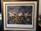 Framed and Signed Tom W. Freeman Civil War Print: "Southern Hospitality" 351/650