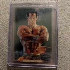 2024 Skybox Marvel Masterpieces '92 Platinum Clear Cut #57 Namor