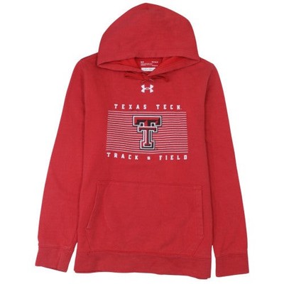 Under Armour Herren Rot Texas Tech Pullover Hoodie Gr. M