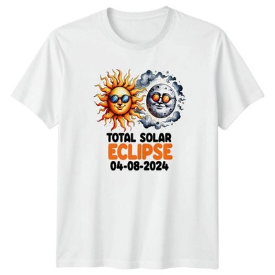Totale Sonnenfinsternis 04-08 T-Shirt Sonnenfinsternis Astronomie Sonnenfinsternis Geschenk