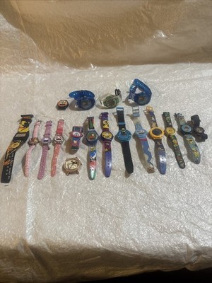 80S Kids Watch Lot Star Wars Hello Kitty Nightmare Before Christmas Bart Simpson
