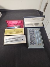 Vintage Pen/Pencil Set Lot Cross,sheaffer,Bill BLass