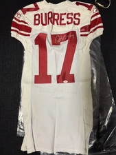 2006 Plaxico Burress Game Issued New York giants Jersey