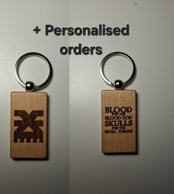 Multi OFFER - 40k  Wooden Keychains + Personal Orders