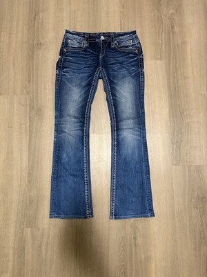 Rock Revival Lash Boot Women s 27 Bootcut Jeans Flap Pocket Stretch
