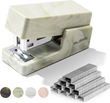 Mini Stapler with 830 Staples, Small Cute Desk Staplers, 25 Sheet Capacity, Flui