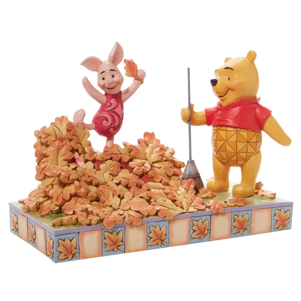 Disney Traditions by Jim Shore - Pooh & Piglet Autumn - Winnie the Pooh Figurine - image 2 of 4