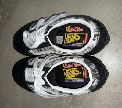 VANS x Sailor Moon Old Skool Patchwork Sneakers 2022 Size 7.5W Limited-Edition