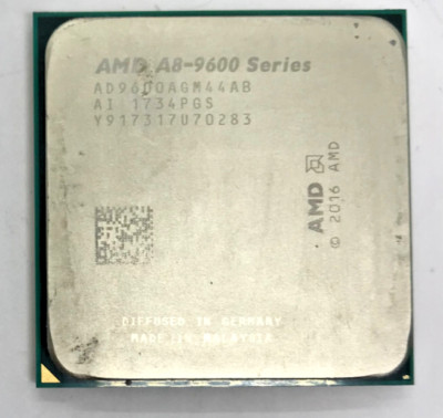 AMD A8-Series A8-9600 AD9600AGM44AB - Quad Core - 3.40GHz - Socket AM4 #1713