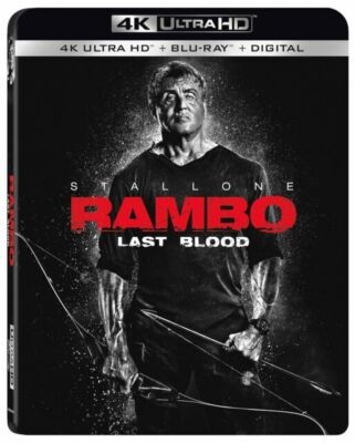 Rambo: Last Blood (4K Ultra HD, Blu-ray, w/Slipcover, Digital) NEW Sealed