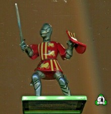 Britains: Red/Yellow Foot Knight w/Sword