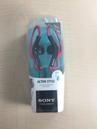 SONY earphone MDR-AS200: Drip - proof 