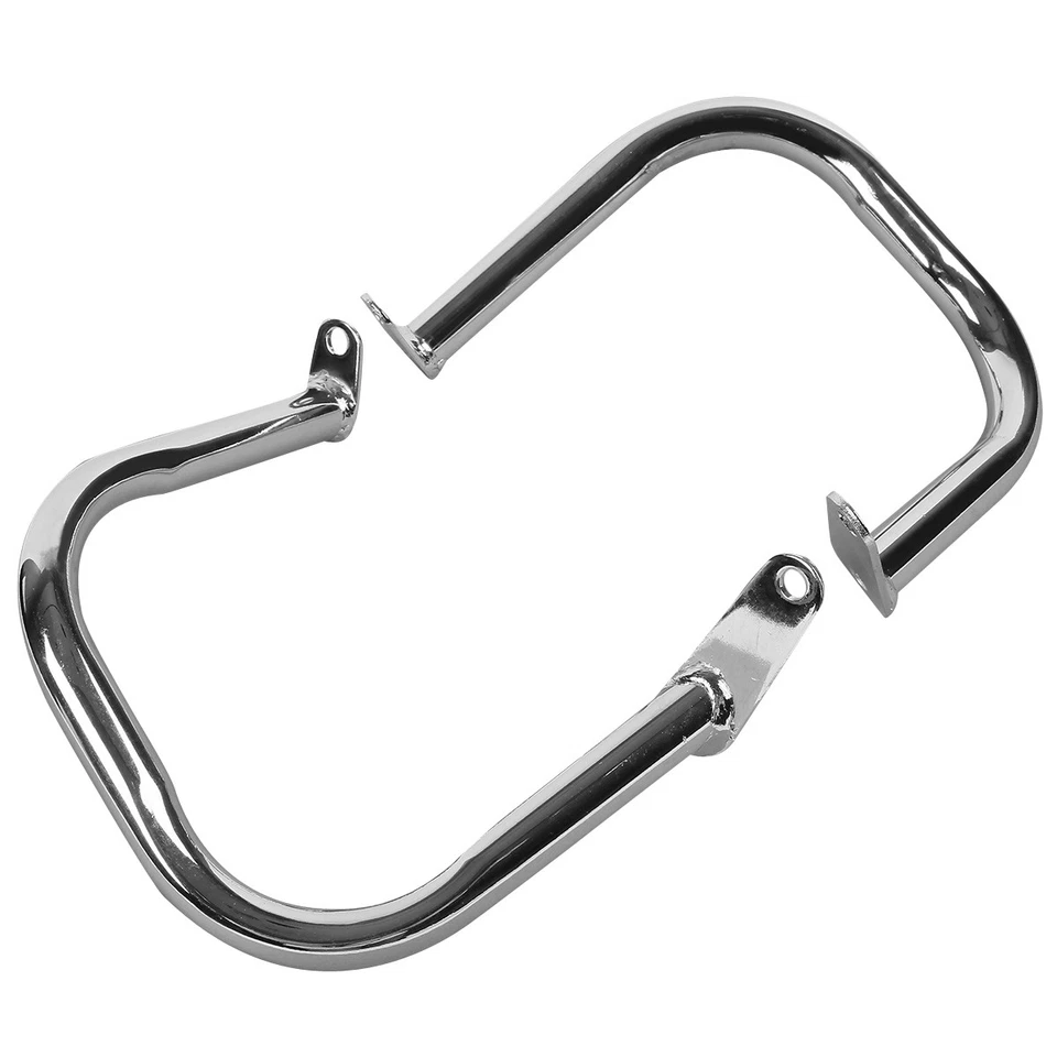 Barra de choque protectora de motor cromada para Yamaha XVS650 V-Star 400 650 1998-2016 Foto 4 de 4