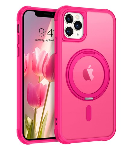 For iPhone 15/14/13/12/11 Pro Max Case Shockproof Heavy Duty Magnetic Ring Cover - Picture 24 of 33