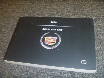 2008 Cadillac Escalade EXT Pickup Truck Owner Operator Manual User Guide xz