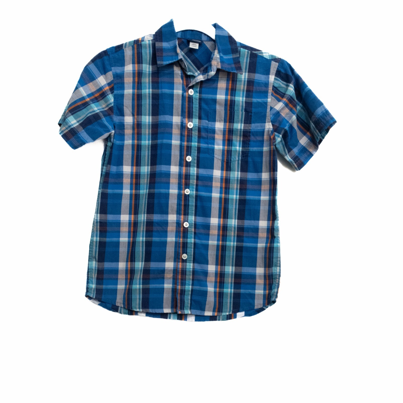Basic Editions Mens Blue Polyester Button Up Shir… - image 2