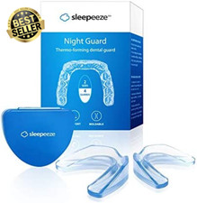 Night Guard, Custom Fit Mouth Guard for Teeth Grinding & Clenching, BPA-Free