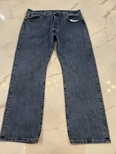 Vintage Mens Levis 501 xx Red Tab Button Fly Blue Jeans Size 40 x 30