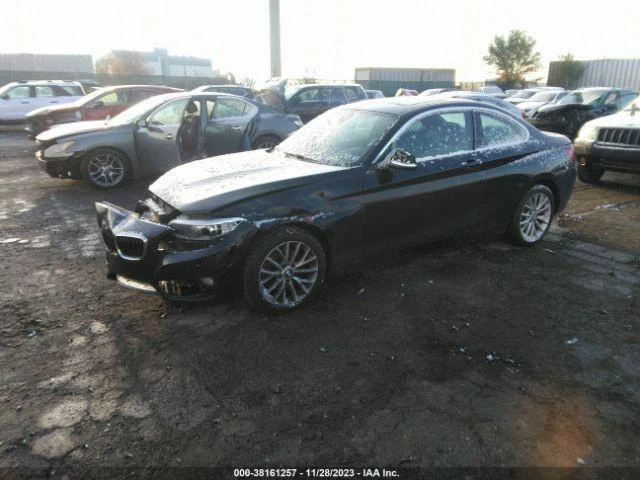 BMW 228i 2016 cubierta tapa maletero negro fabricante de equipos originales usado 41007377970 K51406 Foto 3 de 4