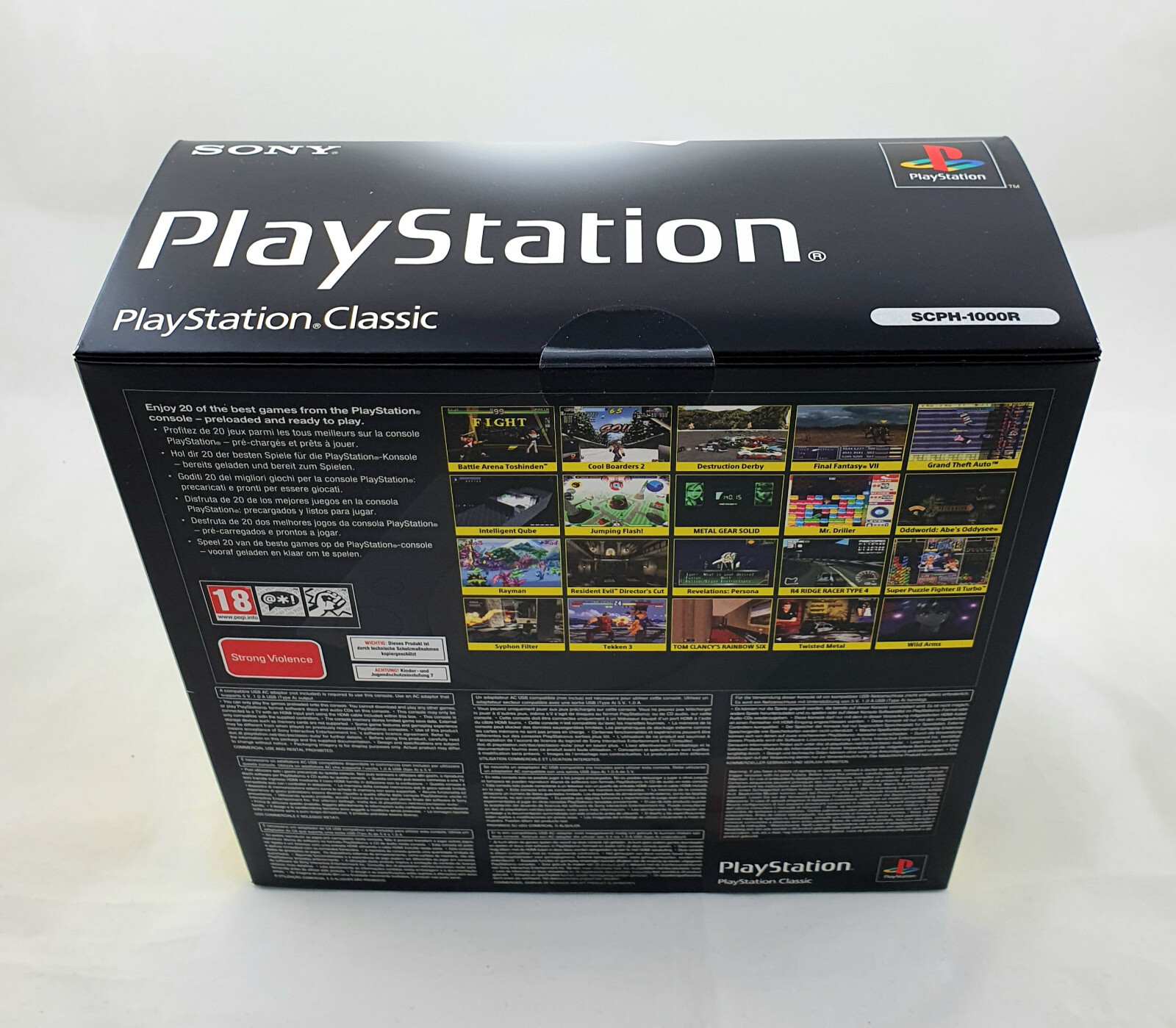 Console Sony Playstation Classic Mini avec 20 jeux retro - 3