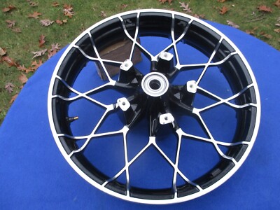 Oem Harley Touring Prodigy 19'' Front Wheel - Gloss Black & Machined - Excellent
