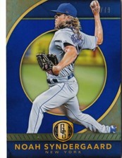 2017 Chronicles Gold Standard Blue #16 Noah Syndergaard Mets /79