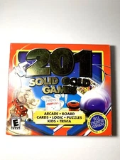 201 Solid Gold Games *Brand New & Sealed (PC, 2003)