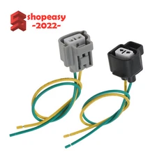 Front Rear Windshield Washer Pump & Fluid Level Sensor Connector for Toyota