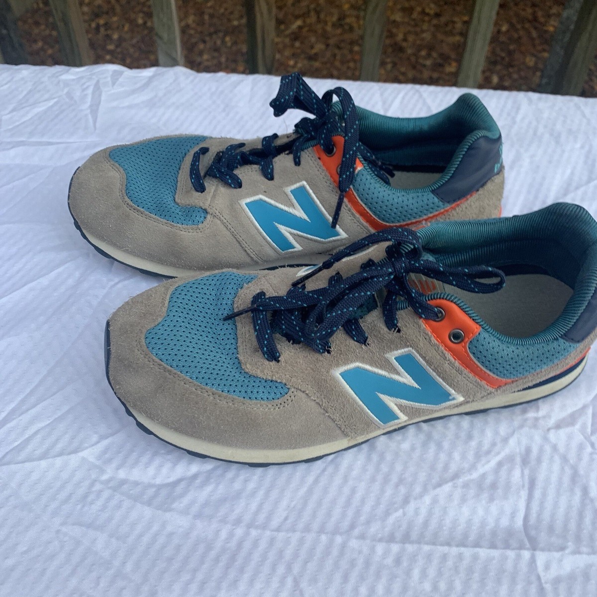 New Balance 574 Out East Shoes Mens Sz 11 D Grey/Blue Classics Sneakers ML574SOE New Balance 574 GS Nb Navy / Slate Gray - Nov 2024  main image 4