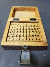 Pin Plug Gage Set M-0 Minus .011-.060 Complete Set